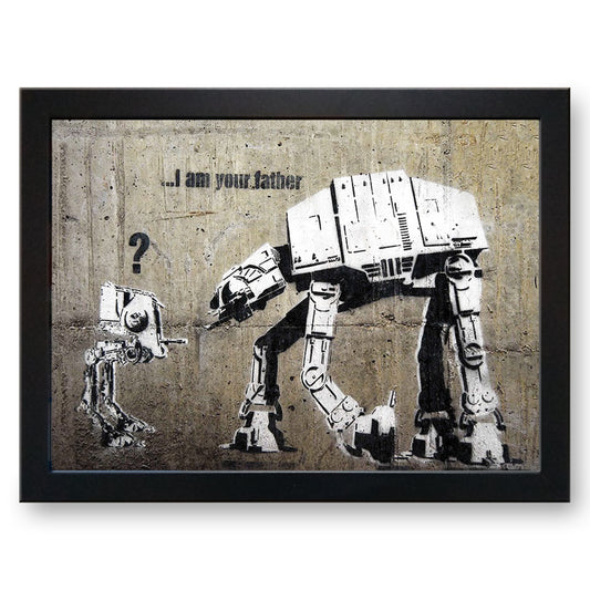 Banksy 'I Am Your Father' Cushioned Lap Tray