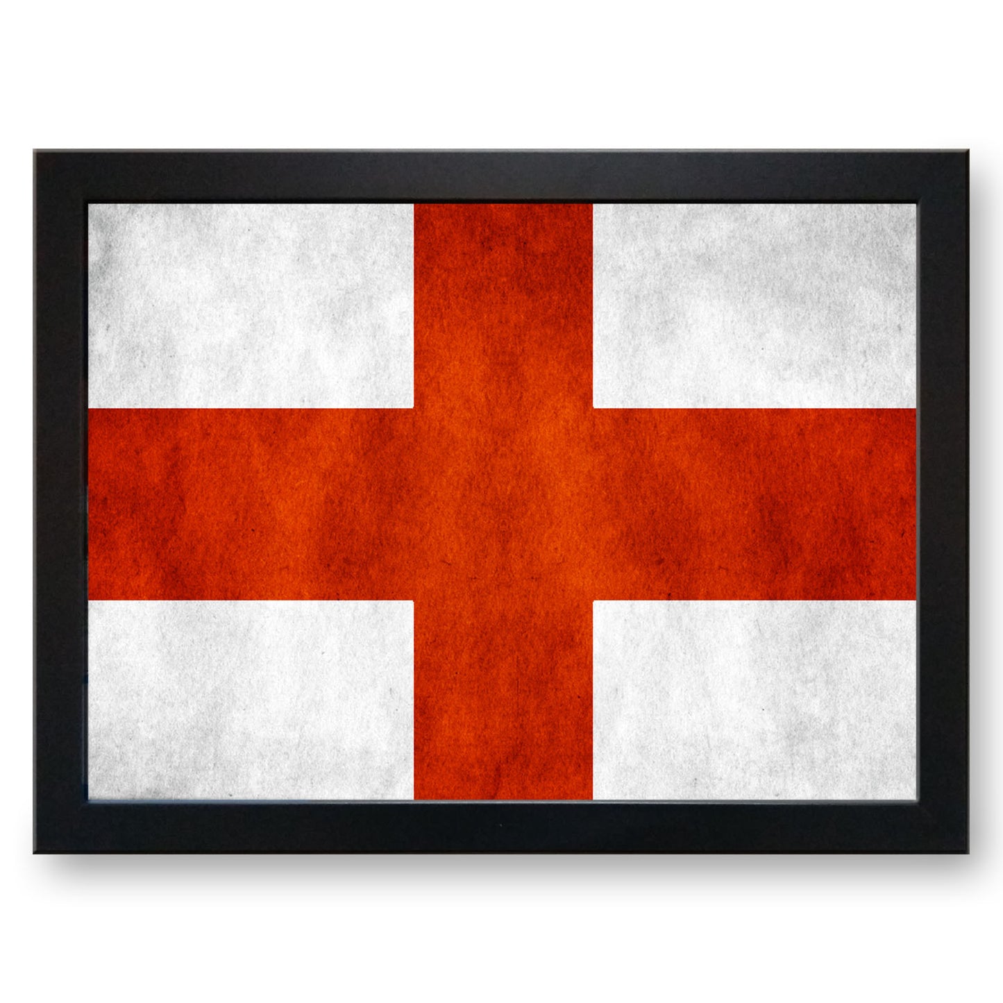 England St George's Flag (Grunge/Vintage) Cushioned Lap Tray - my personalised lap tray | mooki -