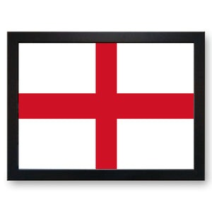 England St George's Flag Cushioned Lap Tray - my personalised lap tray | mooki -