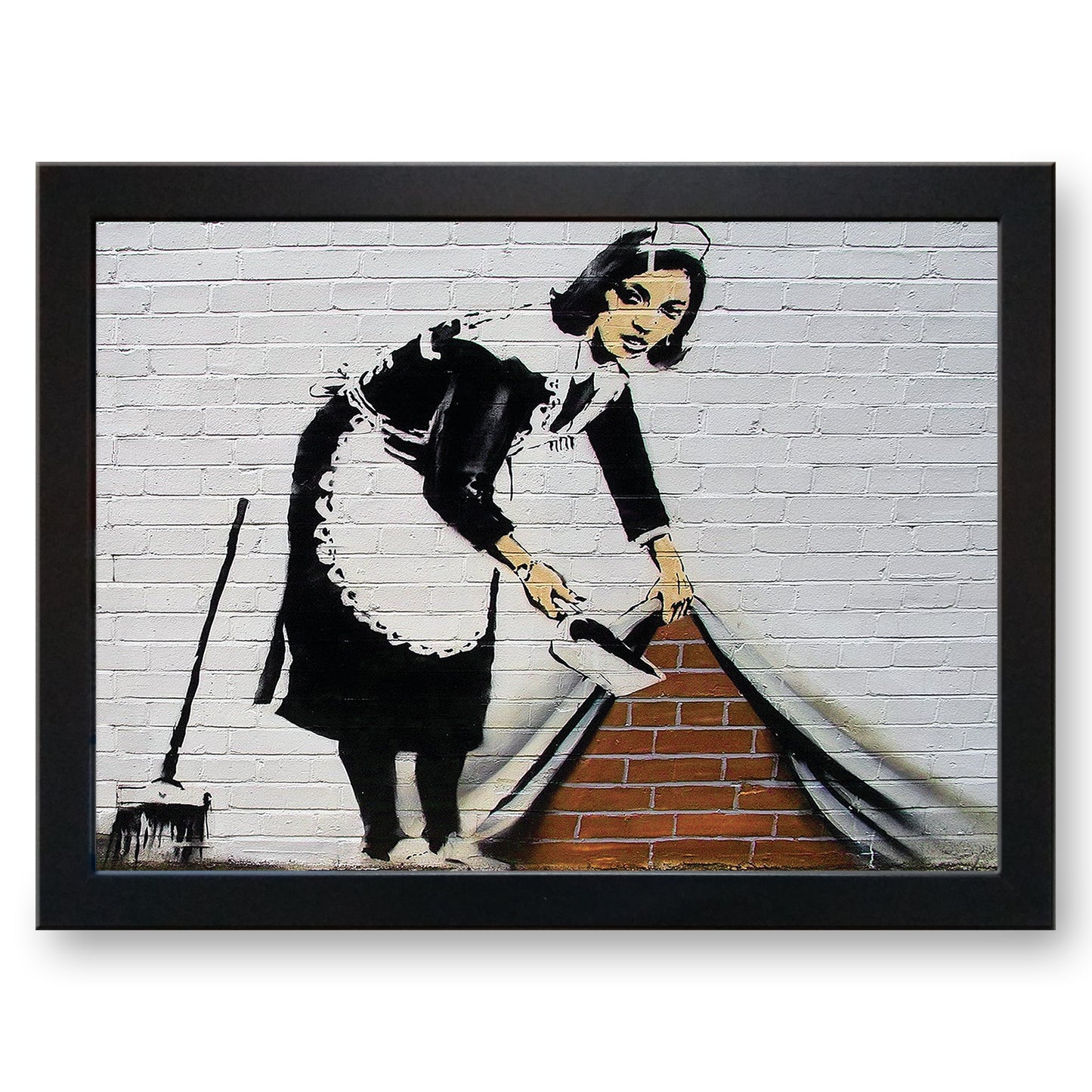 Banksy 'Sweep It Under The Carpet' Cushioned Lap Tray