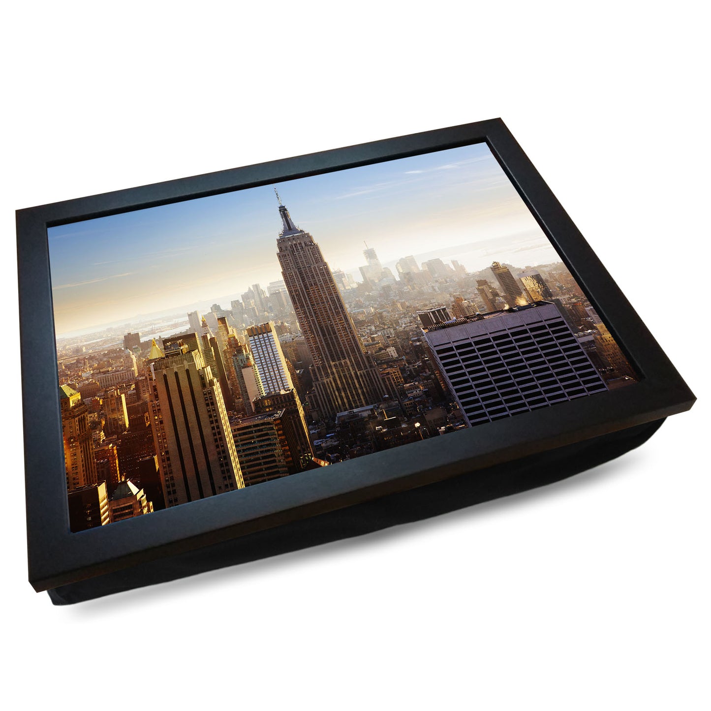 Empire State Building Manhattan New York Cushioned Lap Tray - my personalised lap tray | mooki -