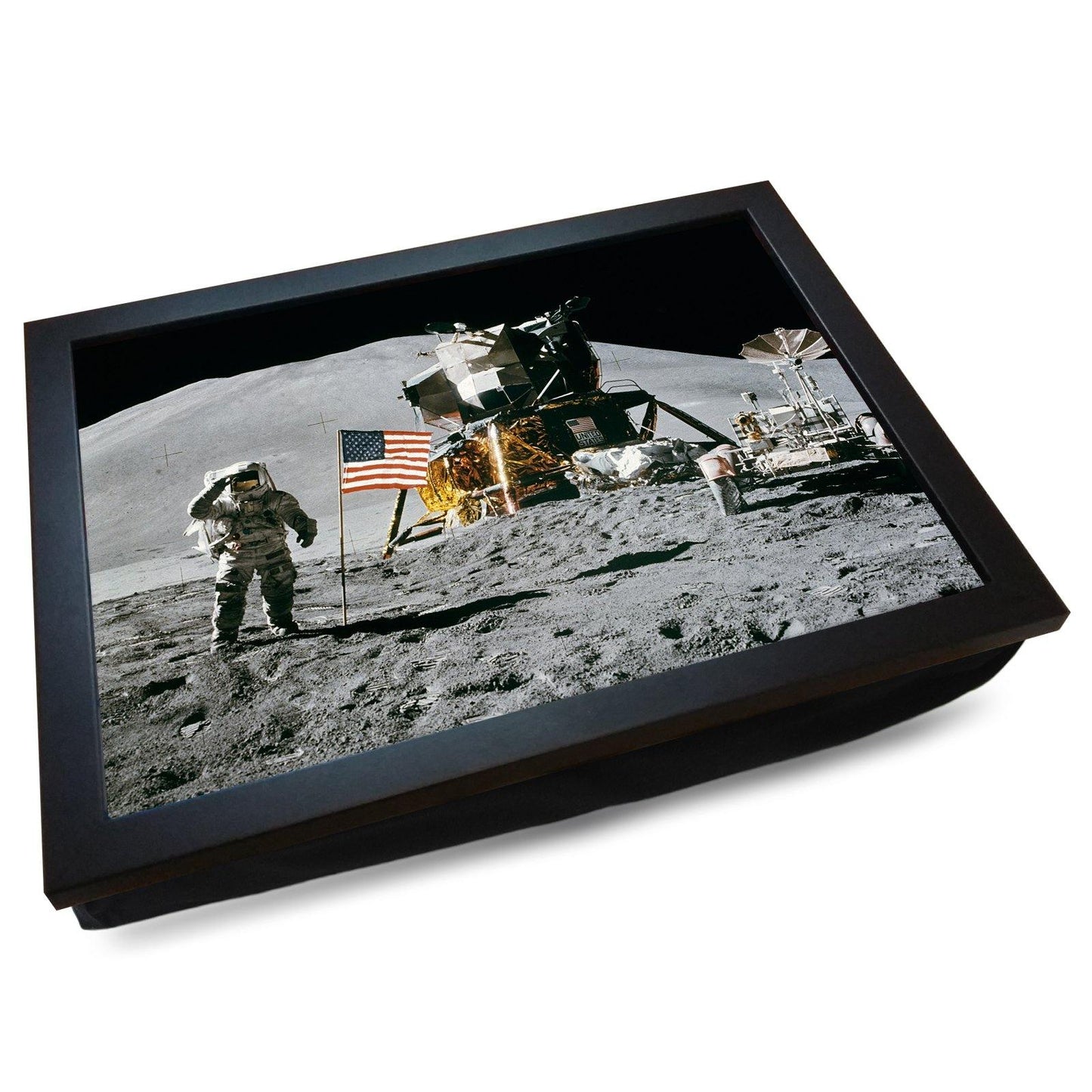 Apollo Moon Landing Cushioned Lap Tray - my personalised lap tray | mooki -