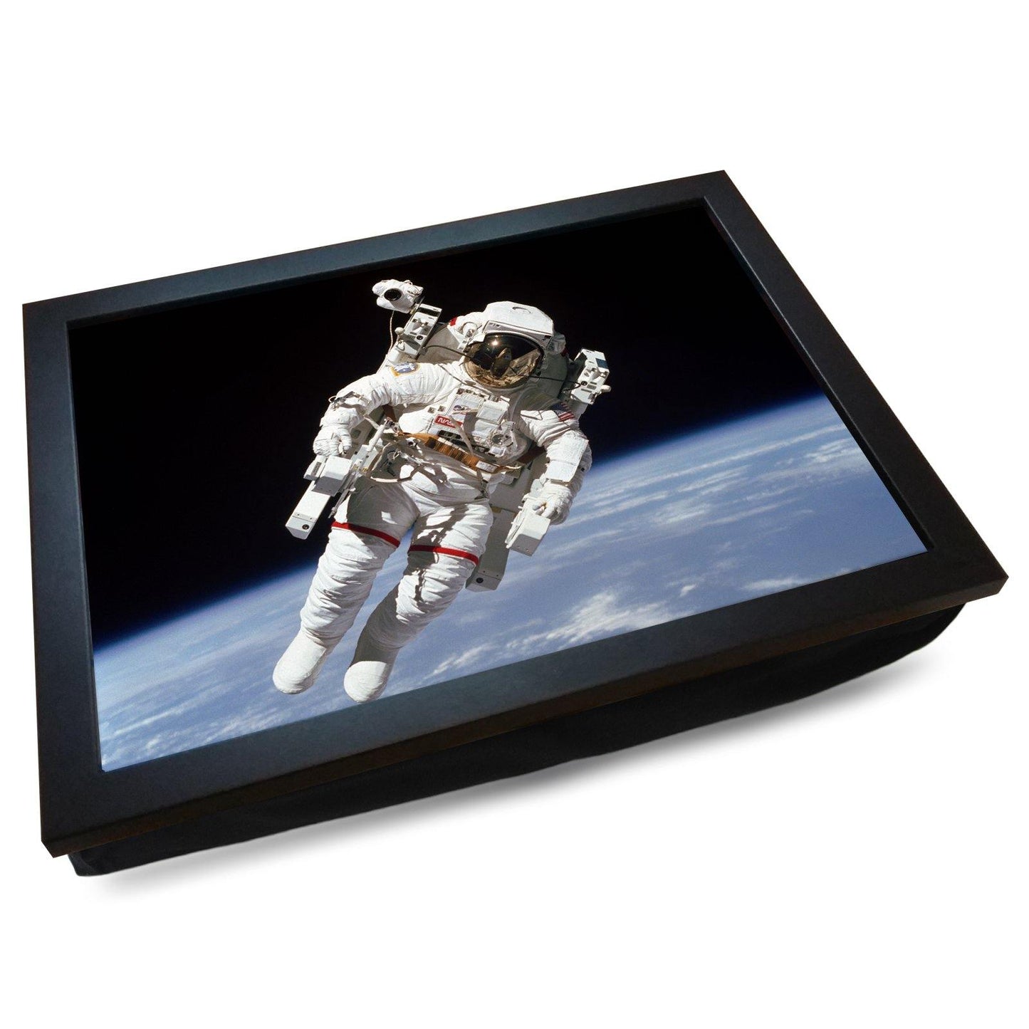 Astronaut Space Walk Cushioned Lap Tray - my personalised lap tray | mooki -