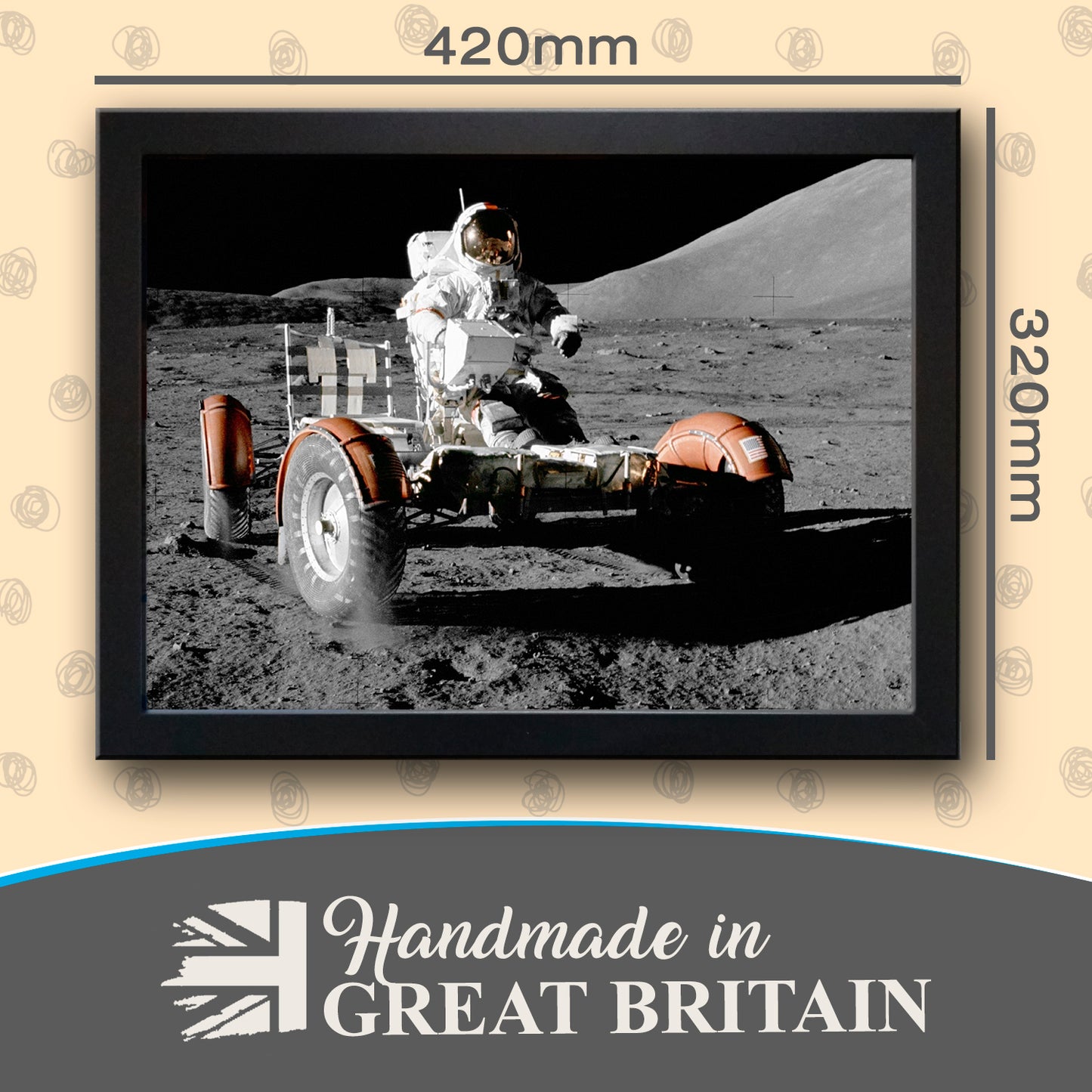 Moon Buggy Cushioned Lap Tray