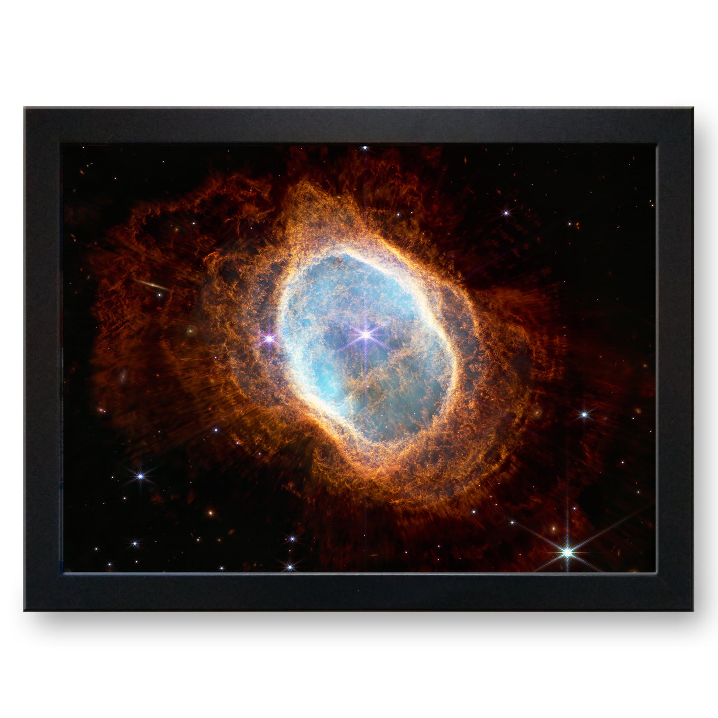 The Southern Ring Nebula (James Webb) Cushioned Lap Tray