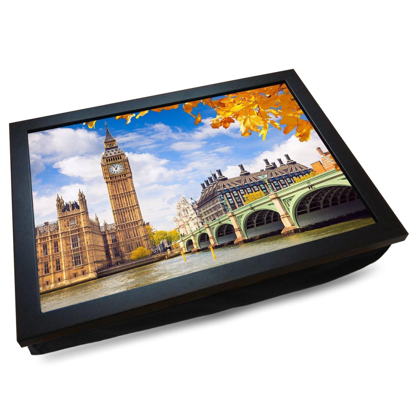 Big Ben Elizabeth Tower, London Cushioned Lap Tray - my personalised lap tray | mooki -
