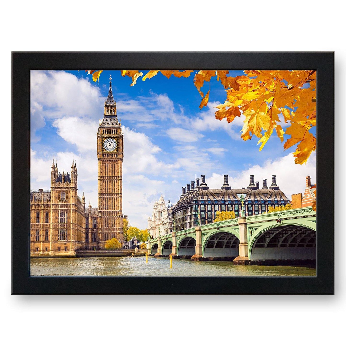 Big Ben Elizabeth Tower, London Cushioned Lap Tray - my personalised lap tray | mooki -
