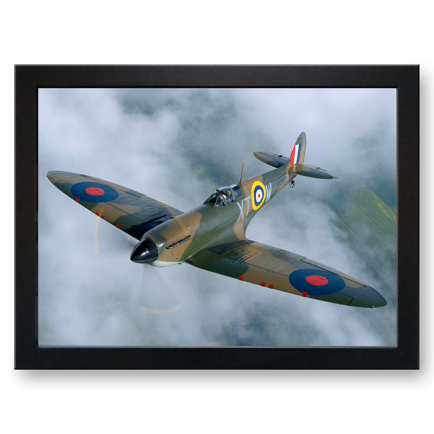 Supermarine Spitfire Cushioned Lap Tray - my personalised lap tray | mooki -