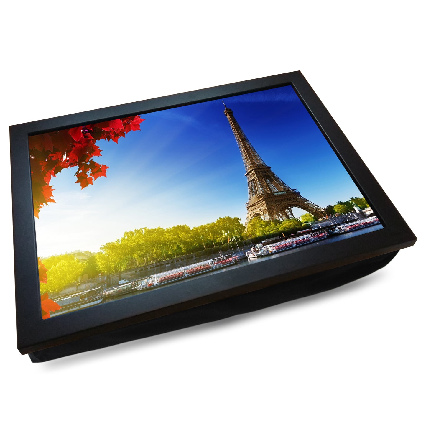Eiffel Tower Paris Cushioned Lap Tray - my personalised lap tray | mooki -