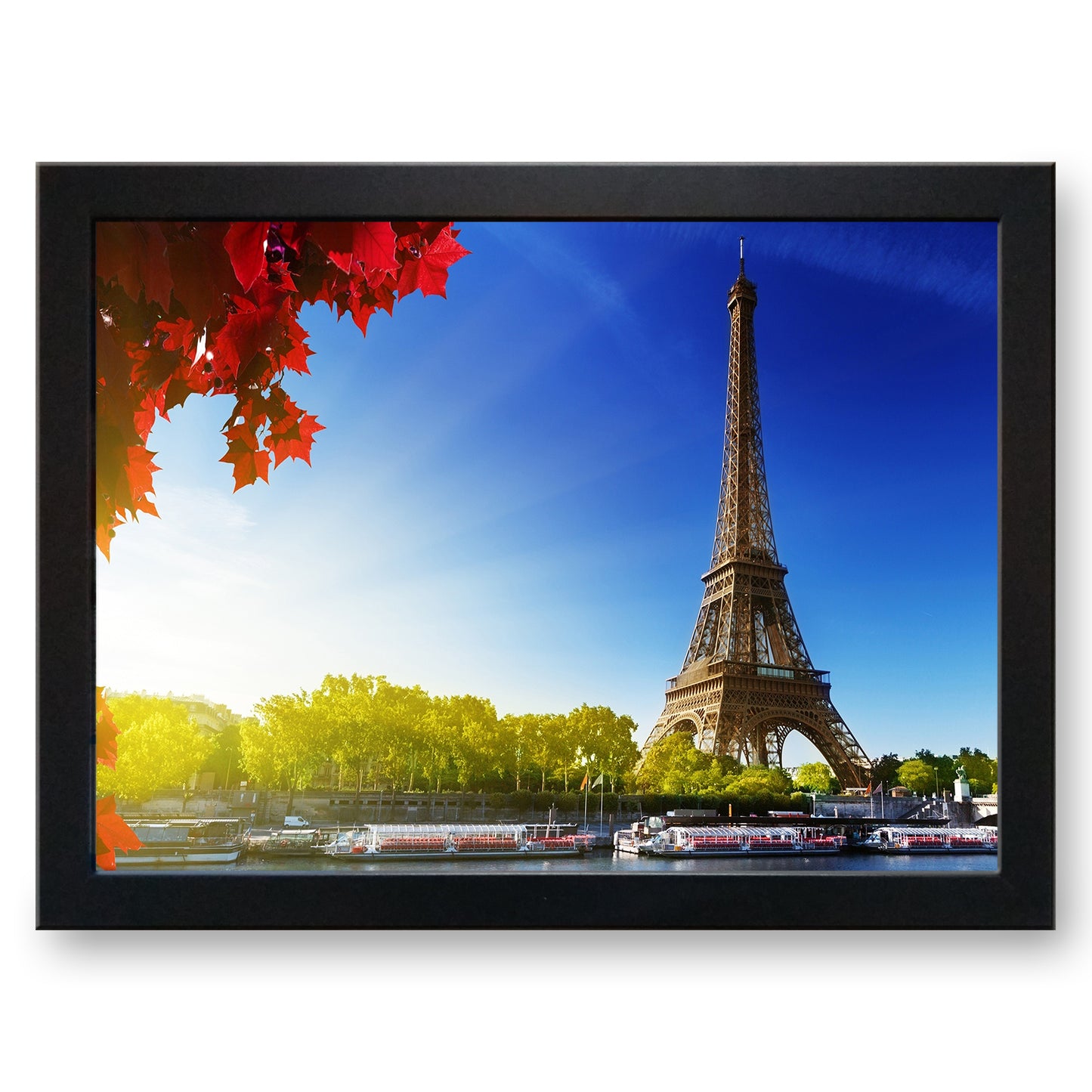 Eiffel Tower Paris Cushioned Lap Tray - my personalised lap tray | mooki -