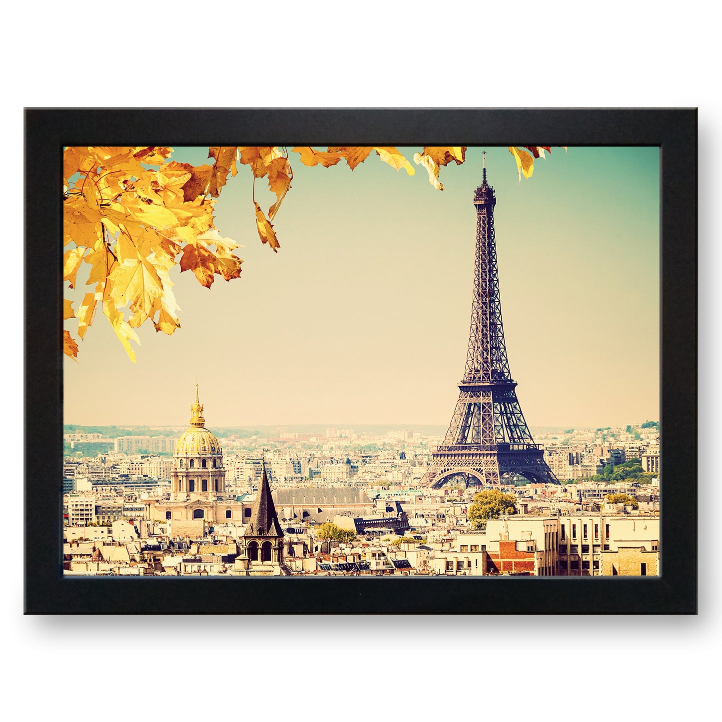 Eiffel Tower in the Autumn Cushioned Lap Tray - my personalised lap tray | mooki -