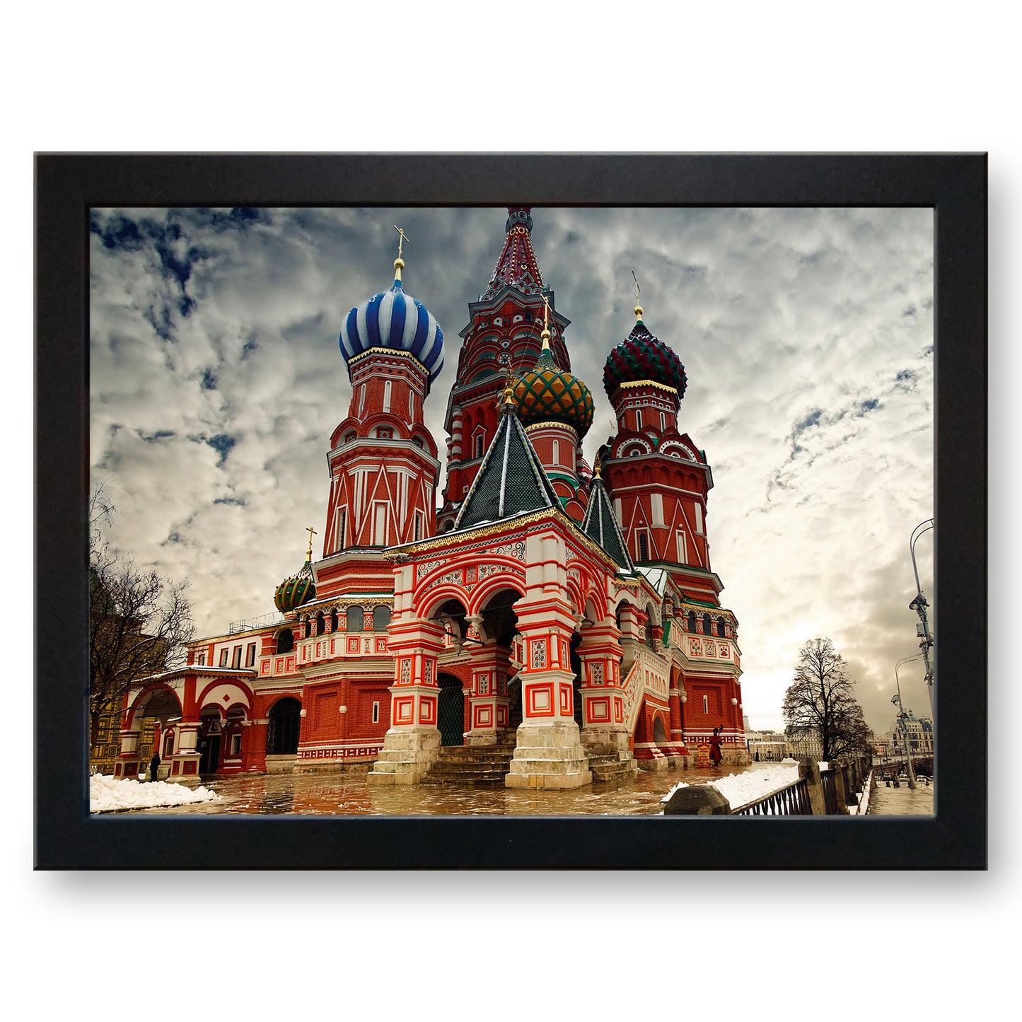 St Basil's Cathedral Red Square Moscow Cushioned Lap Tray - my personalised lap tray | mooki -
