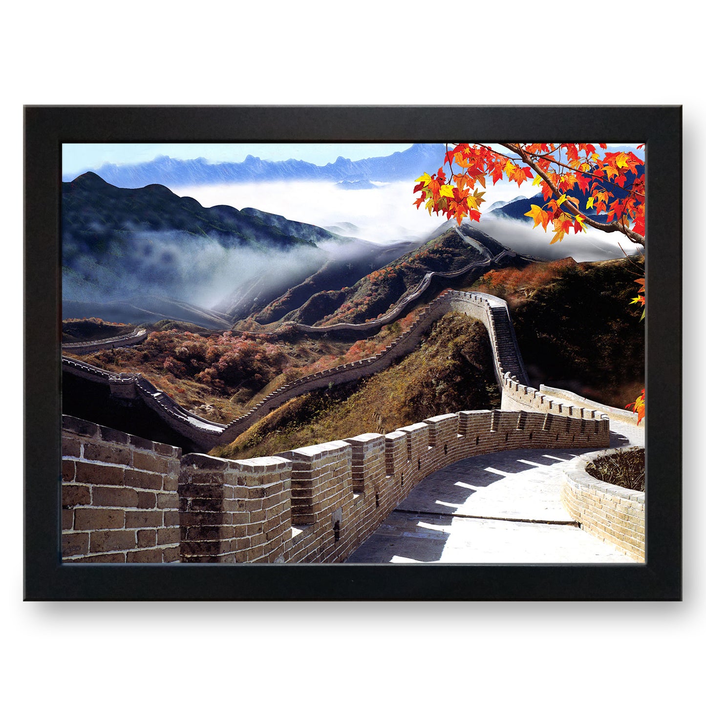 Great Wall of China Cushioned Lap Tray - my personalised lap tray | mooki -