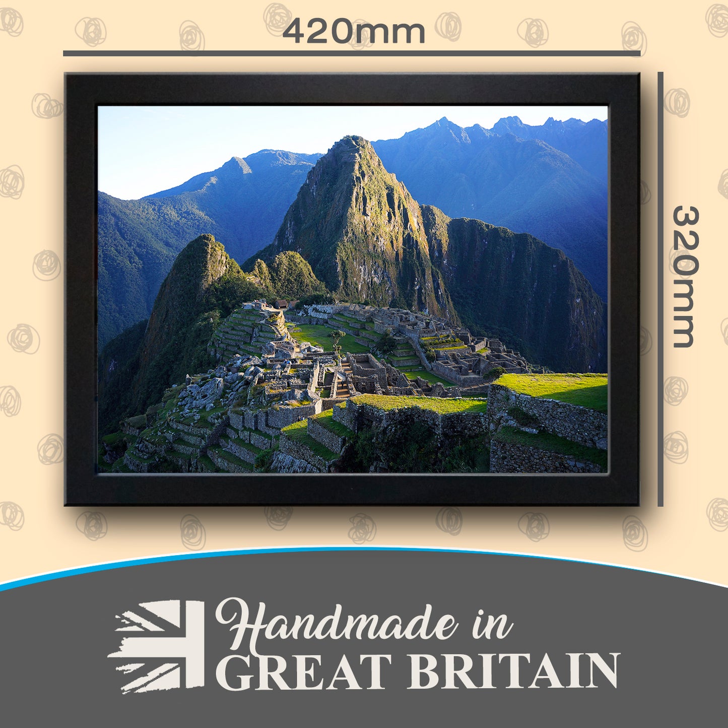 Machu Picchu Peru Cushioned Lap Tray