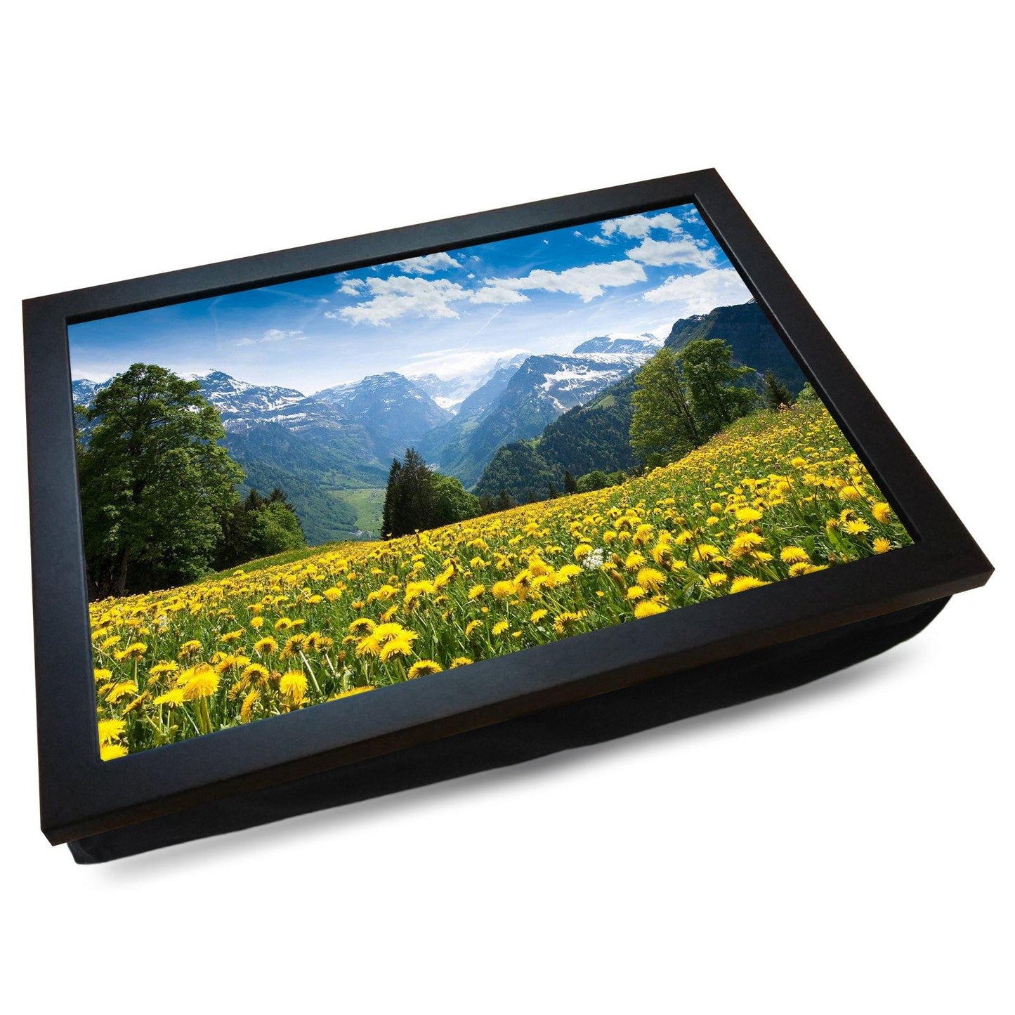 Alpine Meadow Cushioned Lap Tray - my personalised lap tray | mooki -