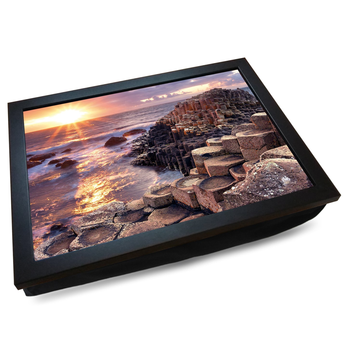 Giant's Causeway Ireland Cushioned Lap Tray - my personalised lap tray | mooki -