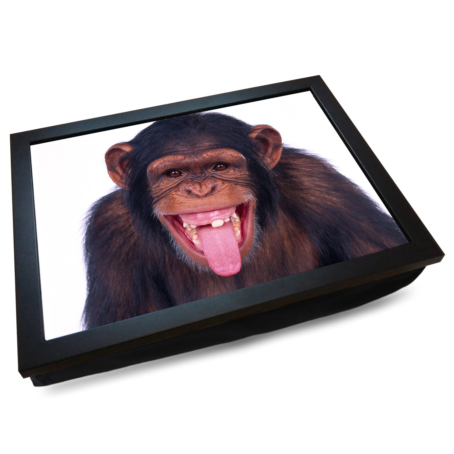 Smiling Cheeky Monkey Cushioned Lap Tray - my personalised lap tray | mooki -