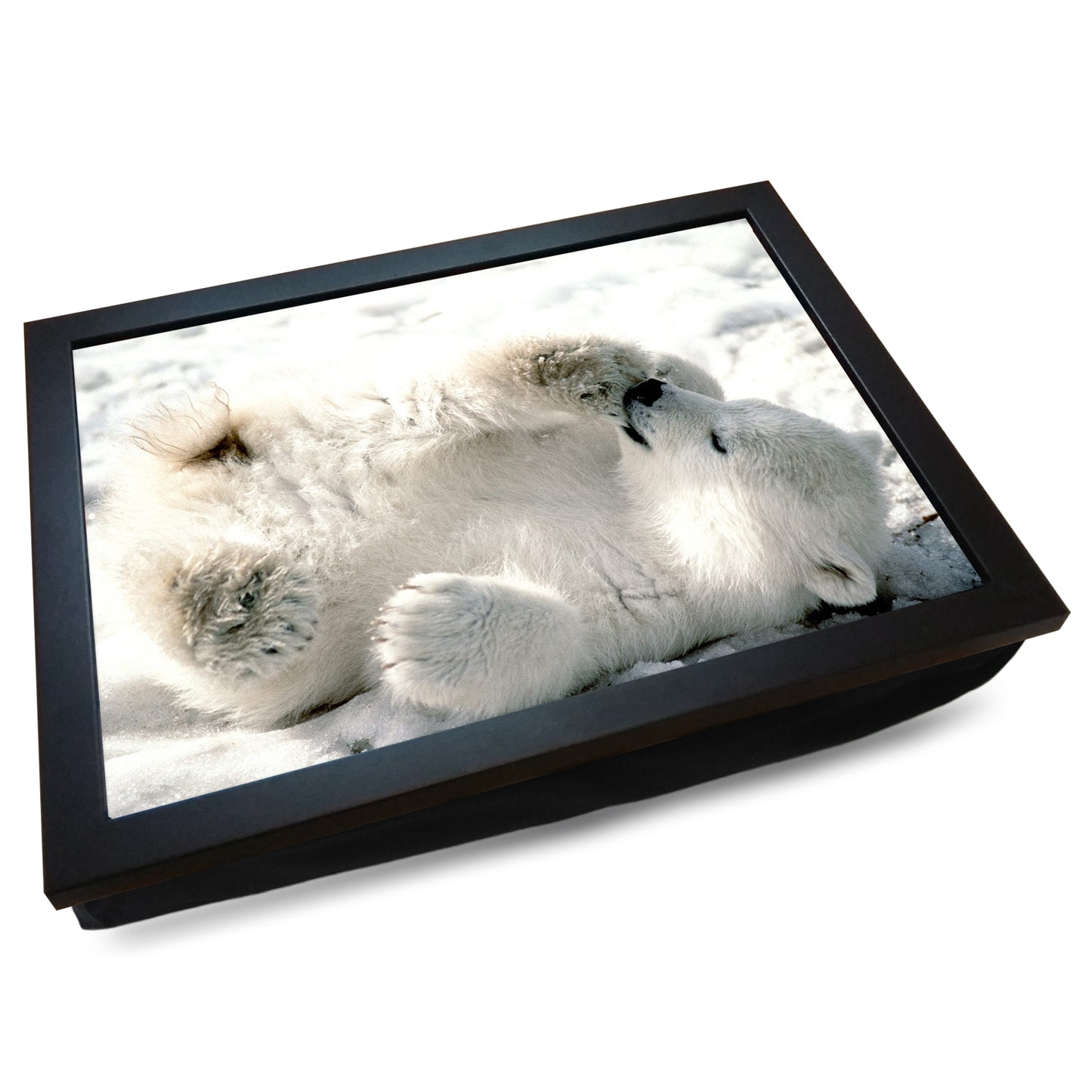 Polar Bear Cub Cushioned Lap Tray