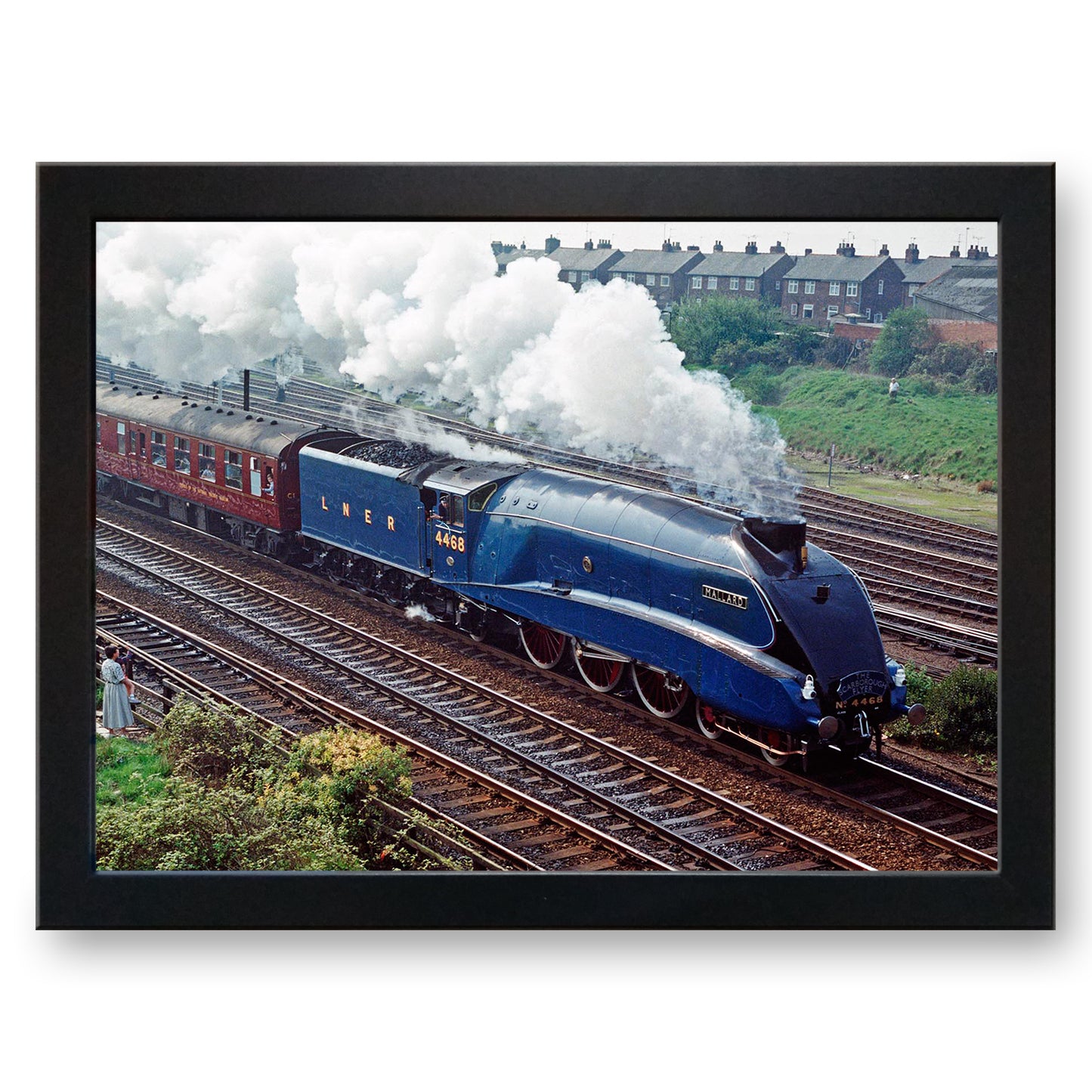 The Mallard Class A4 Steam Train Cushioned Lap Tray - my personalised lap tray | mooki -