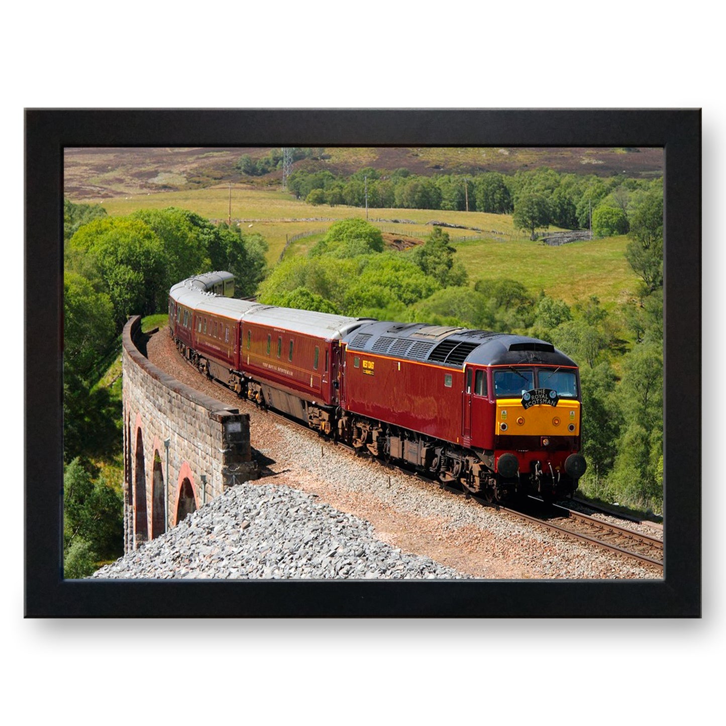 Royal Scotsman Class 47 Train Cushioned Lap Tray - my personalised lap tray | mooki -