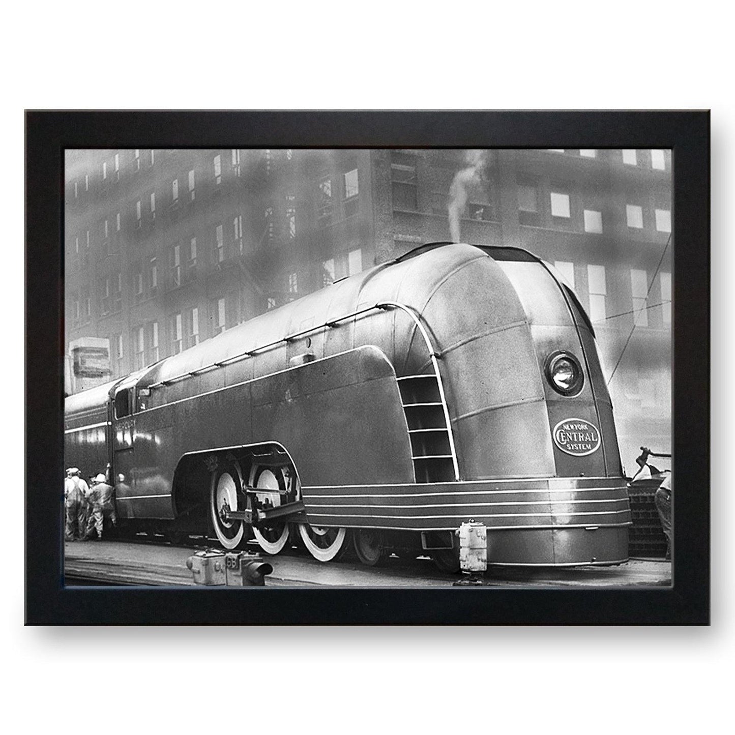 New York Mercury Steam Liner Train Cushioned Lap Tray - my personalised lap tray | mooki -