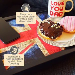 England St George's Flag Cushioned Lap Tray
