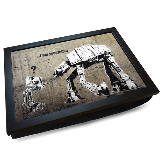 Banksy 'I Am Your Father' Cushioned Lap Tray