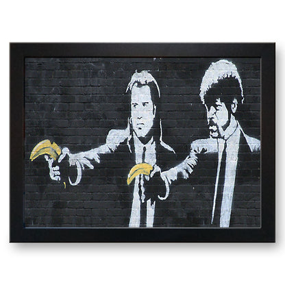 Banksy 'Pulp Fiction' Cushioned Lap Tray