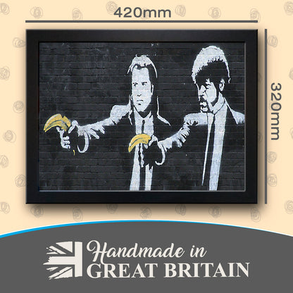 Banksy 'Pulp Fiction' Cushioned Lap Tray