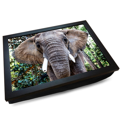 African Elephant Cushioned Lap Tray