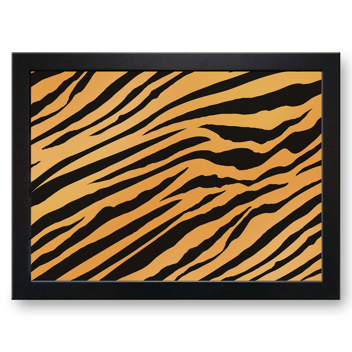 Tiger Stripes Animal Print Cushioned Lap Tray