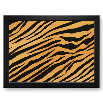 Tiger Stripes Animal Print Cushioned Lap Tray