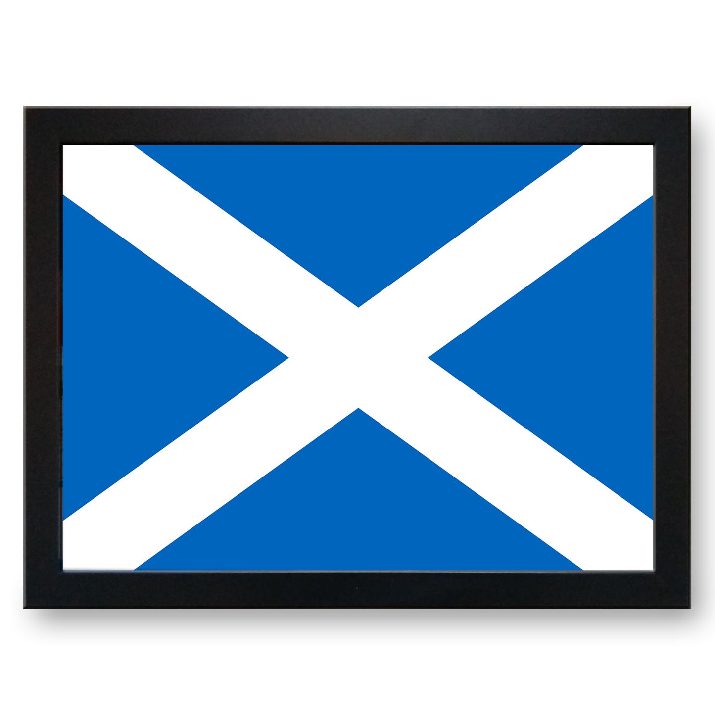 Scotland Saltire St Andrew's Flag Cushioned Lap Tray - my personalised lap tray | mooki   -   