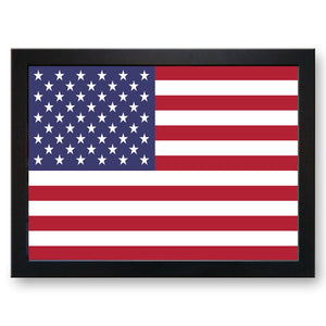 USA Flag Cushioned Lap Tray - my personalised lap tray | mooki   -   