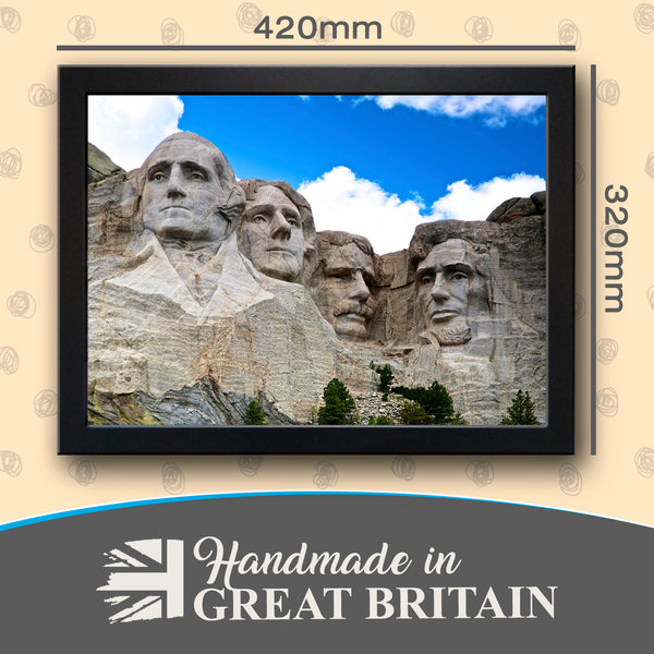 Load image into Gallery viewer, Mount Rushmore Cushioned Lap Tray
