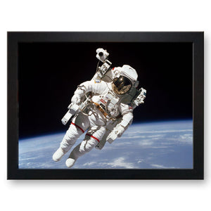 Astronaut Space Walk Cushioned Lap Tray - my personalised lap tray | mooki   -   