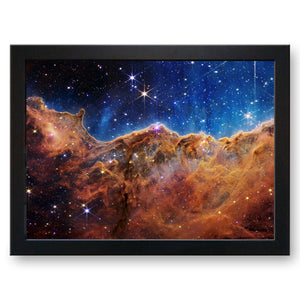 The Cosmic Cliffis in the Carina Nebula (James Webb) Cushioned Lap Tray