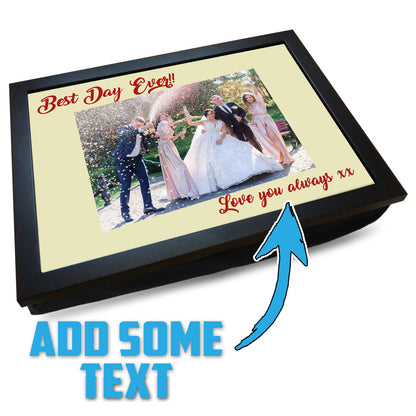 Design-Your-Own Personalised Photo Collage Lap Tray