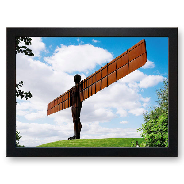 Load image into Gallery viewer, Angel of the North Cushioned Lap Tray - my personalised lap tray | mooki   -   
