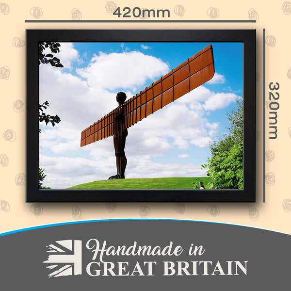 Load image into Gallery viewer, &quot;The Angel of the North&quot; Cushioned Lap Tray
