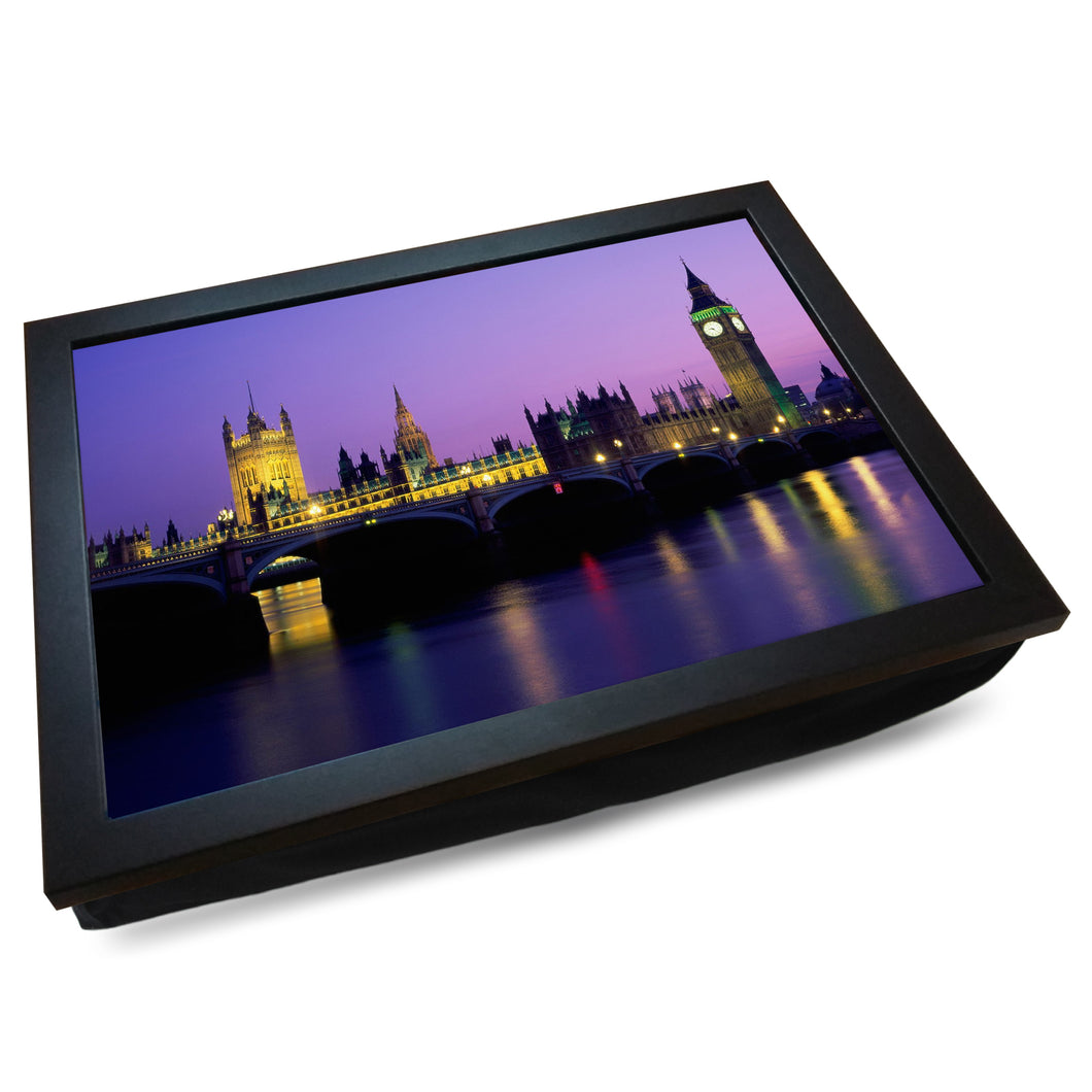 Houses of Parliament London Cushioned Lap Tray - my personalised lap tray | mooki   -   