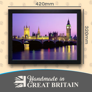 Houses of Parliament London Cushioned Lap Tray