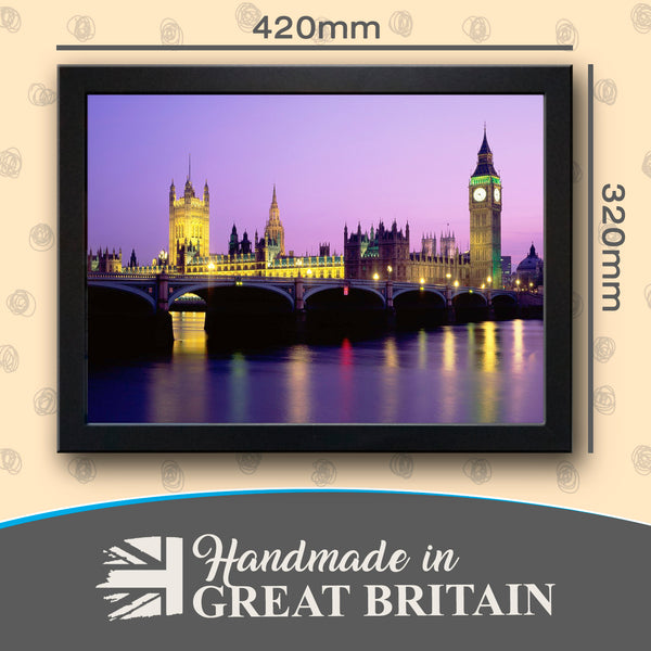 Load image into Gallery viewer, Houses of Parliament London Cushioned Lap Tray
