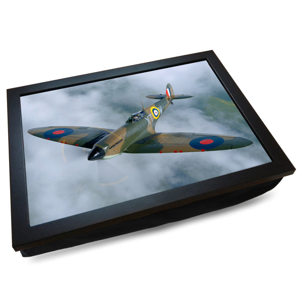 Load image into Gallery viewer, Supermarine Spitfire Cushioned Lap Tray - my personalised lap tray | mooki   -   
