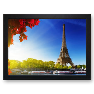 Eiffel Tower Paris Cushioned Lap Tray - my personalised lap tray | mooki   -   