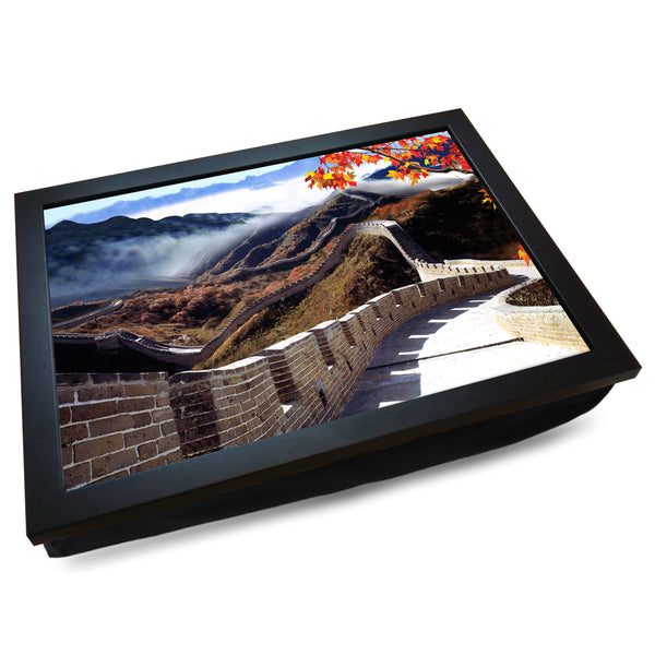 Load image into Gallery viewer, Great Wall of China Cushioned Lap Tray - my personalised lap tray | mooki   -   
