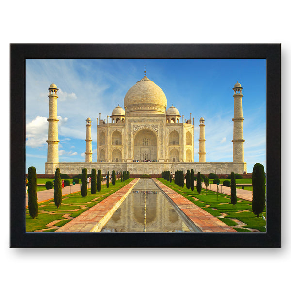 Load image into Gallery viewer, Taj Mahal Cushioned Lap Tray - my personalised lap tray | mooki   -   
