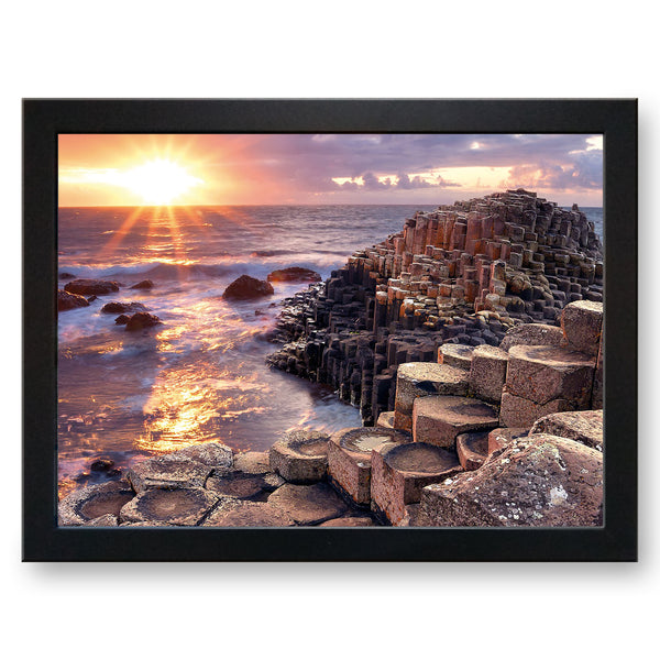 Load image into Gallery viewer, Giant&#39;s Causeway Ireland Cushioned Lap Tray - my personalised lap tray | mooki   -   
