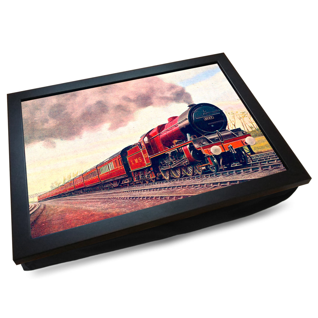The Royal Scot Hauled by 'Vesta' Steam Train Cushioned Lap Tray - my personalised lap tray | mooki   -   