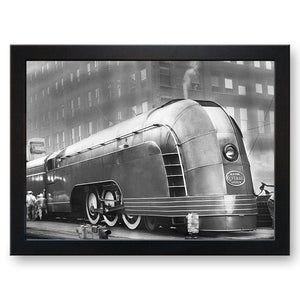 New York Mercury Steam Liner Train Cushioned Lap Tray - my personalised lap tray | mooki   -   